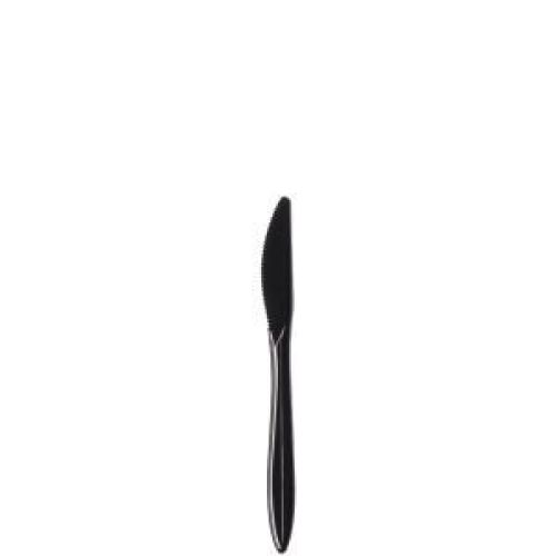 Knife Medium Weight Black 6 1/2''