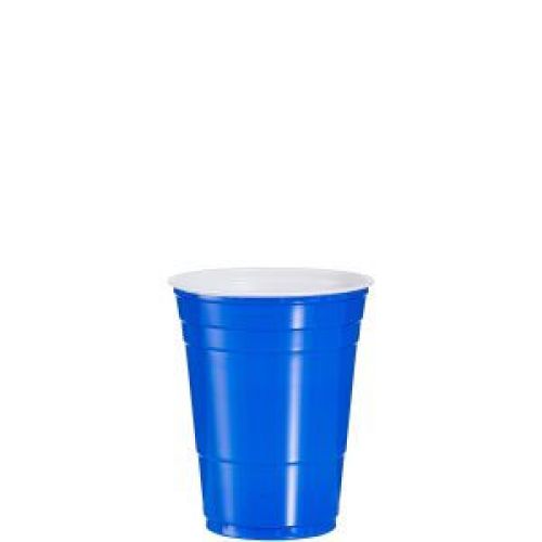 PS Party Cup 16 oz Blue