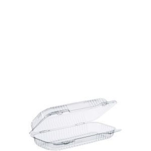 Pet Clear Hinged Lid Container Stay Lock 8.5'' X 4.5'' X 2.1''
