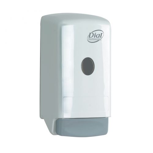 Dial Model 22 Liquid Soap Dispenser 800 Ml White Pack 1 / EA 6 / cs