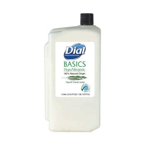 Dial Basic Liquid Soap Cartridge Refill 1 Liter Floral Fragrance Pack 8 / cs