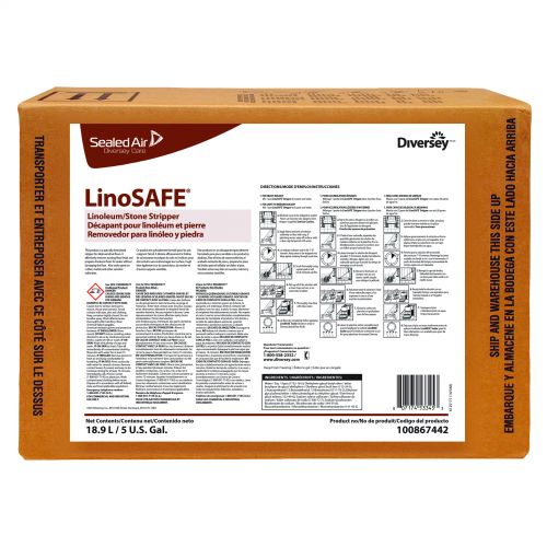 Linosafe Linoleum Stripper BIB 5 Gallon Pack 1 / cs