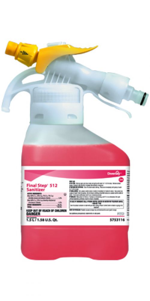 Suma Final Step 512 Sanitizer 1.5 Liter Pack 2 / cs