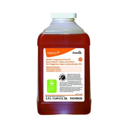 Stride Neutral Cleaner Fragrance Free 2.5 Liter Pack 2 / cs