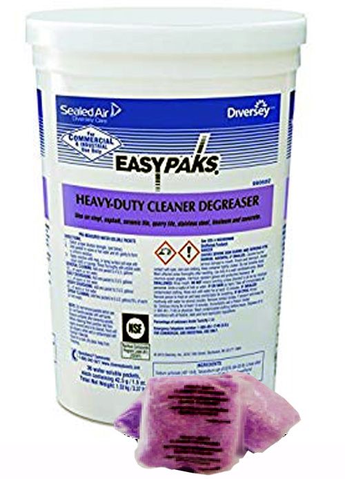 EASY PAKS Cleaner / Degreaser Packets in Tubs 1.5oz Pack 2 / 36 cs