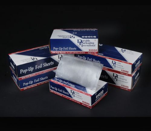 Durable Packaging 9x10.75 Foil Pop Up Sheet Pack 6/500