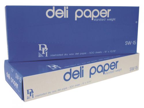 Durable Packaging Deli Sheet 15x10.75 Pack 12/500