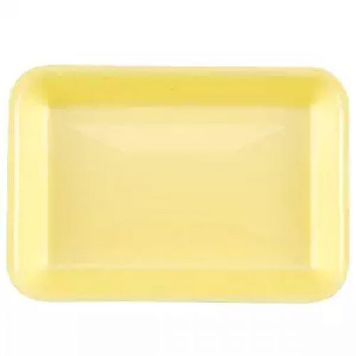 Dyne-a-pak Yellow Foam Tray 8.25x5.75x.75 Pack 500