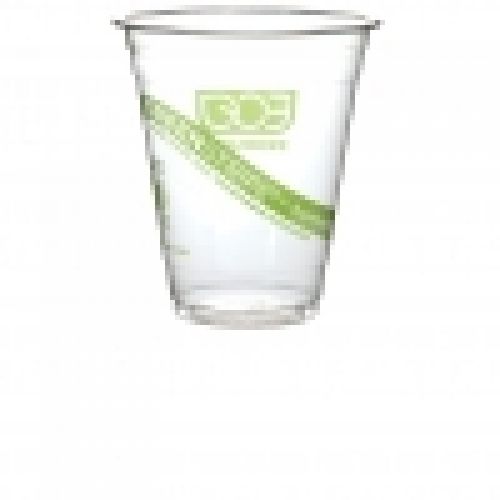 Eco-Products GreenStripe Cold Cups Renewable & Compostable - 12 oz Pack 1000 / cs