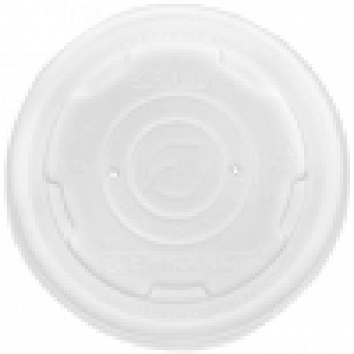 Eco-Products EcoLid Food Container Lids Renew & Compost Fits 8 & 10 oz Pack 1000 / cs