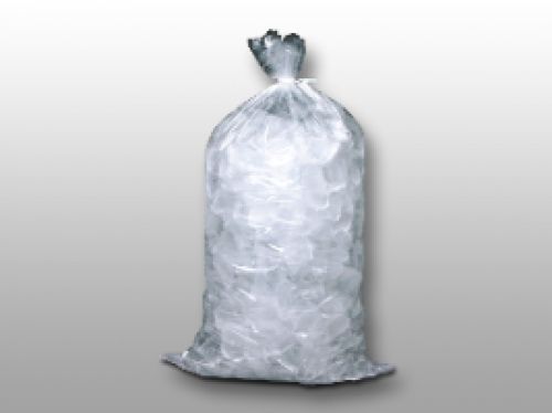 Elkay 13.5x28 1.2mil 20# ICE Bag With Metalocene Plain With Ties Pack 500