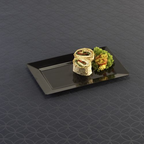 EMI Yoshi Rectangle 9 Plate Black 12x7.5 Pack 12 / 10