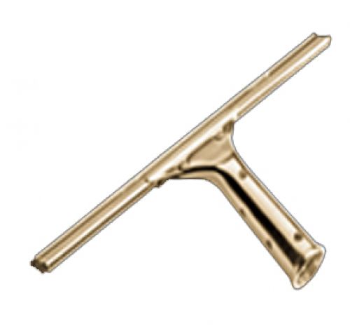 Ettore 14in Master Brass Squeegee Carded Pack EA