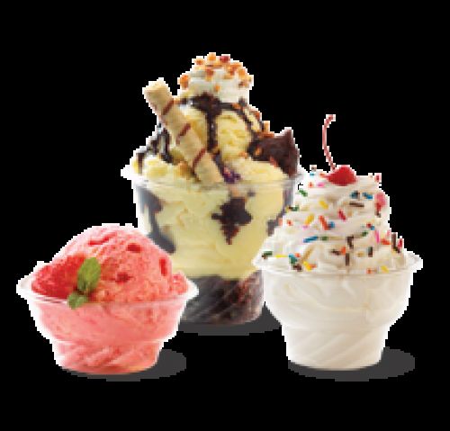 DE5 5 oz. Dessert Container, Clear, 50/Pack