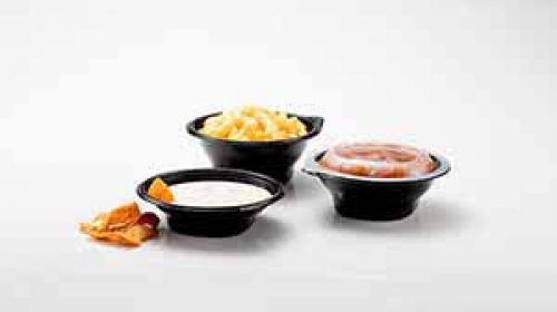 LFC Microwaveable Container Lid 4 - 8 oz., Clear, 75/Pack
