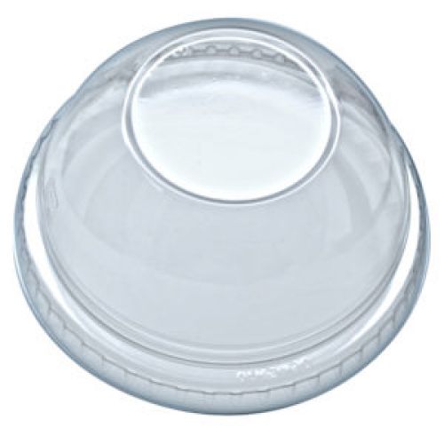 DLKC12/20NH Kal-Clear/Nexclear Dome No Hole Drink Cup Lid, Clear, 100/Pack
