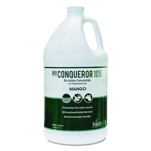Fresh Products 105 Conquer Enzyme Mango Scent Gallon Pack 4/Case