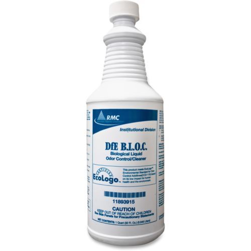 Rochester Midland DfE BLOC Biological Liquid Odor Control Pack 12/1 quart