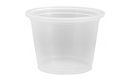 SWH 3.25oz Plastic portion cup Pack 20/125 cs