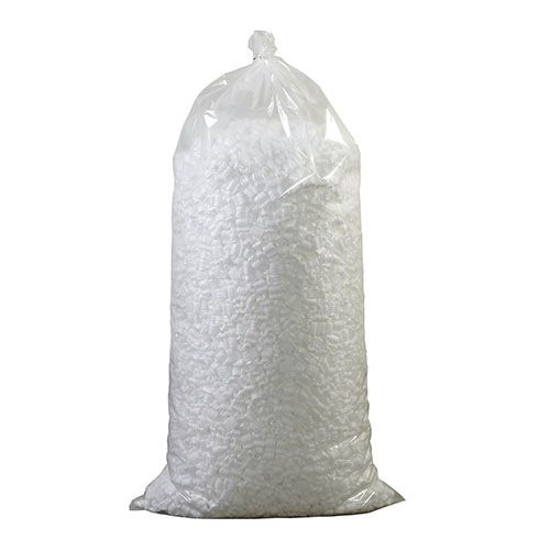 Storopack PELASPAN PAC White Packing Peanut 20 Cu. Ft. Anti-Static Pack 1 Bag