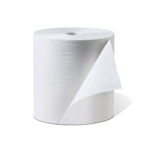 Supreme 1-Ply TAD Paper Towel Roll 8''x800', White (6 Rolls)