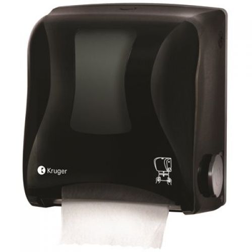 Mini-Titan Roll Towel Dispenser Touchless White / Smoke Grey Pack 1 / cs