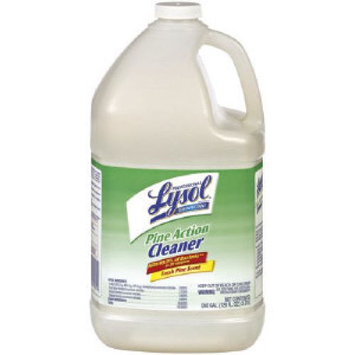 Lysol Disinfectant Pine Cleaner 1 Gal Concentrate 2 oz 1:64 Pack 4 / cs