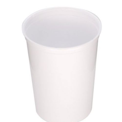 32T/DP Kal-Tainer 32 oz. Tall Container, White, 25/Pack