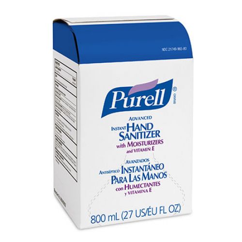 Purell Instant Hand Sanitizer 800 ml refills Clear Pack 6 / cs
