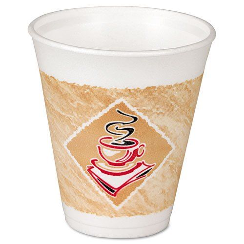 Cafe G Foam Cup 16 oz White With Cafe G design