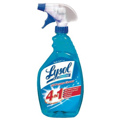Lysol All Purpose 4 in 1 Cleaner Pacific Fresh Scent Pack 12/32oz