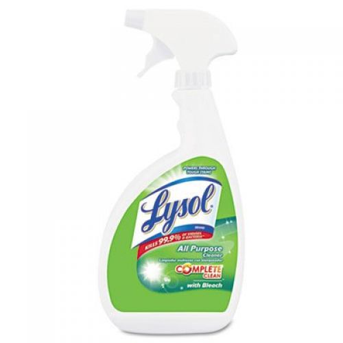 Lysol AP plus Bleach Cleaner Trigger Spray 32oz Pack 12 / cs