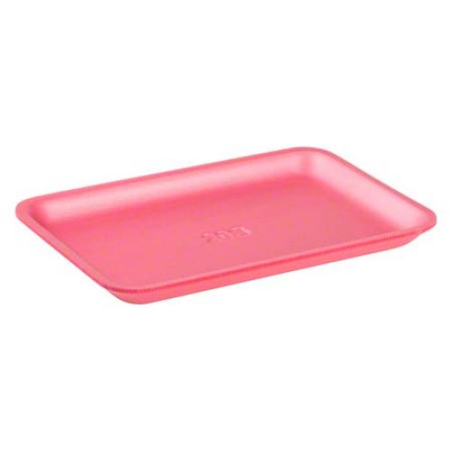 Cascades Plastics Pink Foam Tray 8-3/4x6-1/4x11/16 Pack 500