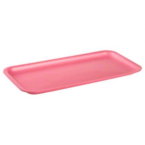 Cascades Plastics Pink Foam Tray 15x8-1/16x13/16 Pack 250