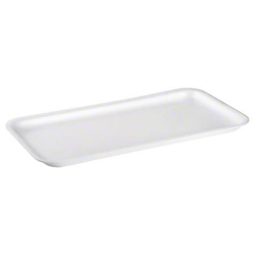 Cascades Plastics White Foam Tray 15x8-1/16x13/16 Pack 250