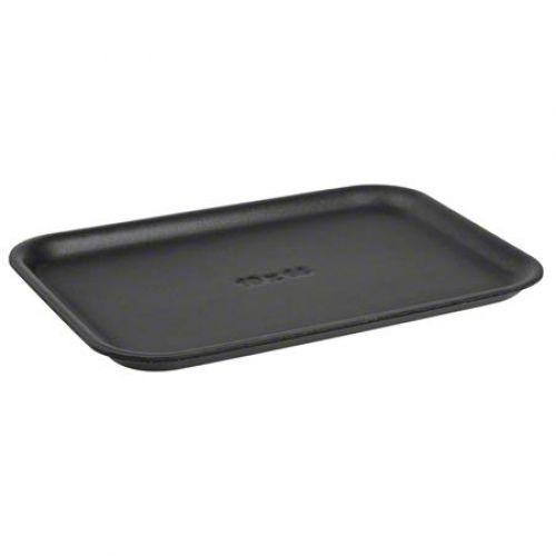Cascades Plastics Black Foam Tray 10x14-15/16x3/4 Pack 100
