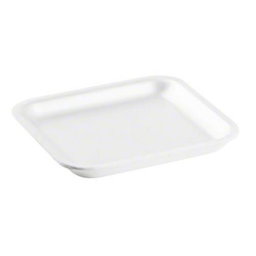 Cascades Plastics White Foam Tray 5-1/4x5-1/4x7/16 Pack 1000 - Advanced ...