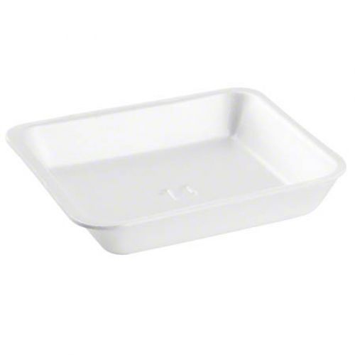 Cascades Plastics White Foam Tray 5-1/4x5-1/4x1 Pack 500