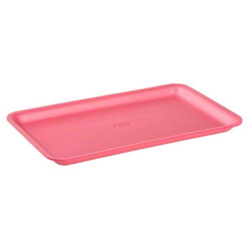 Cascades Plastics Pink Heavy Duty Foam Tray 11-3/4x7-1/2x3/4 Pack 250