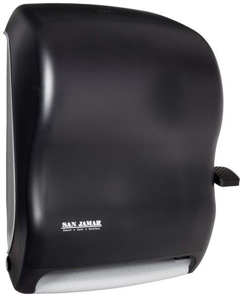 San Jamar Lever Roll Towel Dispenser Black Pearl Pack 1 EA