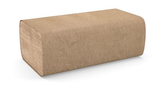 Singlefold 1-Ply Paper Towel 9.13''x10.25'', Pack, Natural (250 Per Pack, 16 Packs)