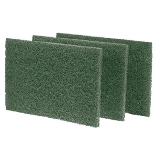 Royal Paper Medium Duty Scouring Pad 6 x 9 Green Pack 6 / 10 cs