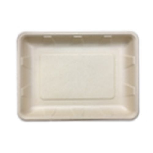 PrimeWare Tray 4D 9.4x6.9x1.2 Eco-Friendly Tan Mini Trays Pack 2/125