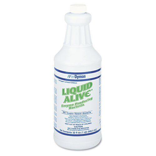 LIQUID ALIVE Enzyme Producing Bacteria Drain Maintenance Pack 12 / 32 oz