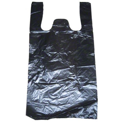 Barnes Paper 8x4x16 Black T-Shirt Bag Pack 2000