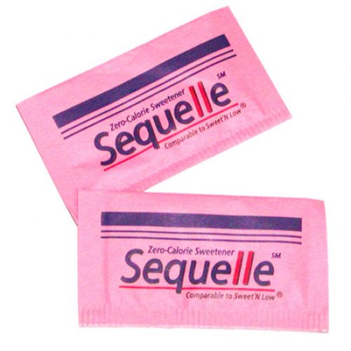 Sequelle Pink Sugar Substitute Packets 1 gram Pack 1000