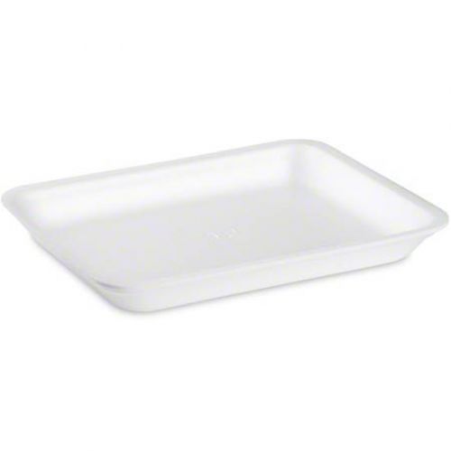 Cascades Plastics White Heavy Duty Foam Tray 10-7/8x8-5/8x1-3/16 Pack 400