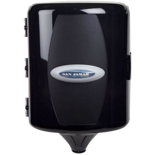 San Jamar Adjustable Centerpull Dispenser Black Pearl Pack 1 EA