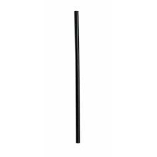 Wincup Straw Jumbo 10" Unwrapped Black Pack 1000