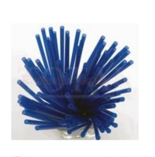 Wincup Straw Slim 7.75" Unwrapped Blue Pack 10/500